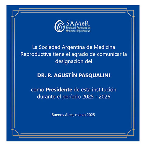 Renovación de autoridades y entrega de Certificaciones y Recertificaciones en Medicina Reproductiva